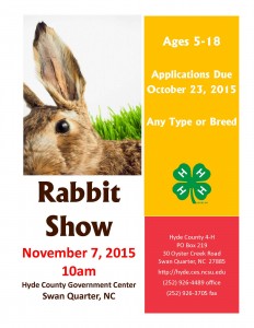 Cover photo for 3rd Annual Rabbit Show