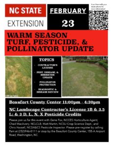 Cover photo for Warm Season Turf, Pesticide, and Pollinator Update