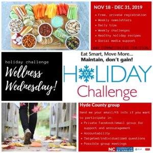 Holiday Challenge flyer image