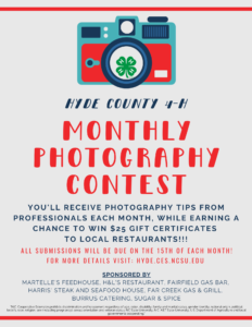 Cover photo for 4-H Photography Contest - Capturing Hyde Through Your Lens