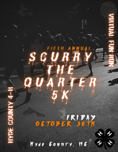 Cover photo for Scurry the Quarter Virtual 5K