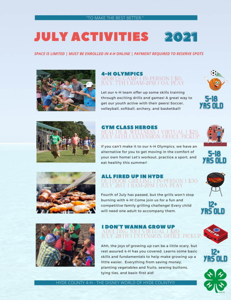 June activities page 2