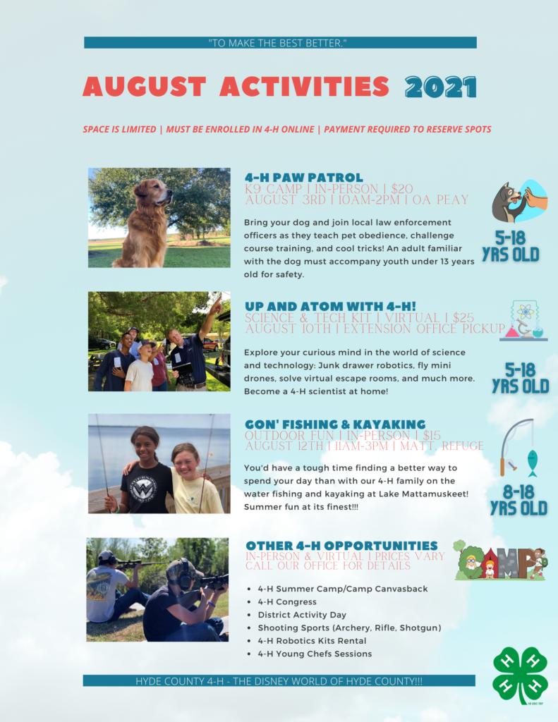 June activities page 3