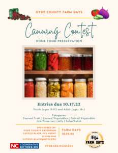 canning contest