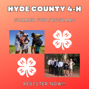Cover photo for Hyde County 4-H | Summer Fun Is Here!!!